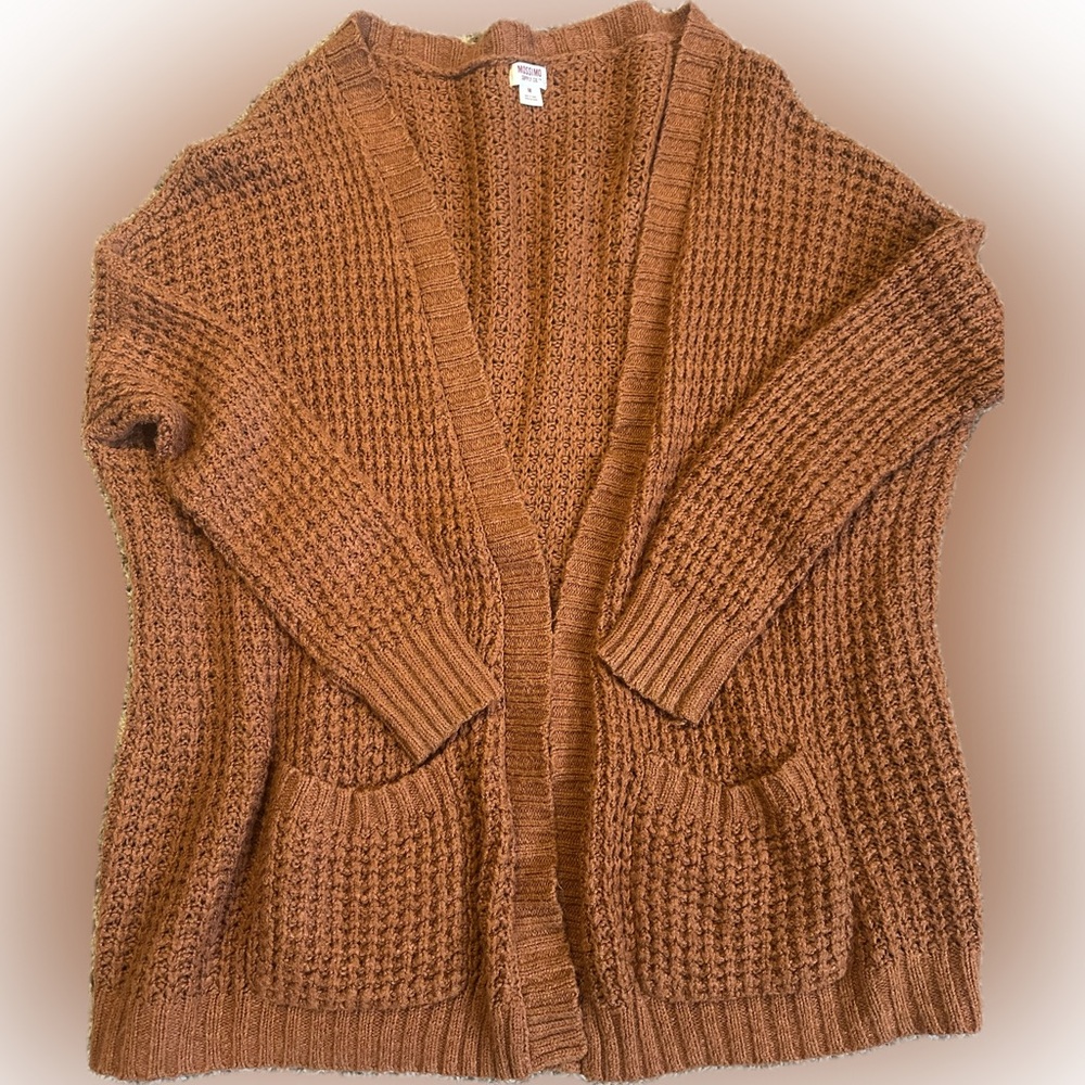 Cozy Knit Open-Front Sweater 🍁🎃 Perfect for Fall